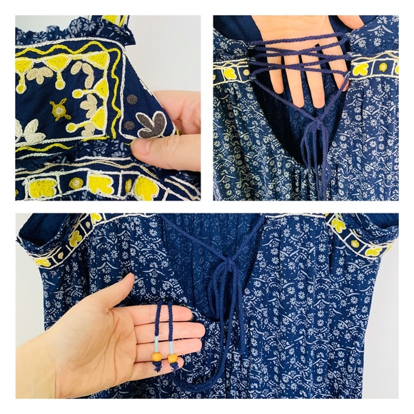 NWT Free People - Boarderline Tank Dress M - Picture 7 of 9